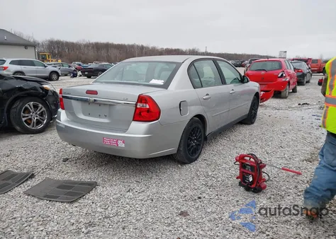 2006 Chevrolet Malibu Ls из США, поврежденный, VIN 1G1ZS51F16F297697